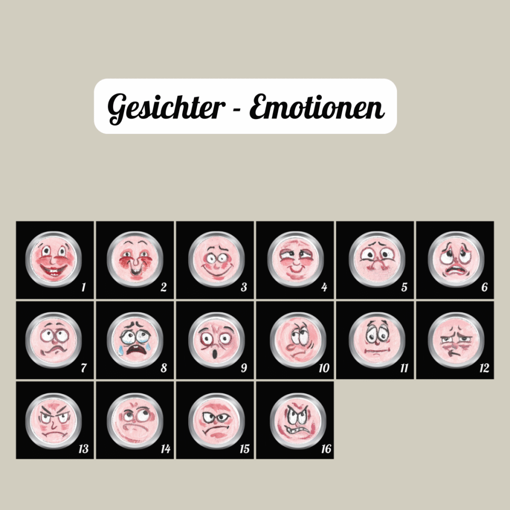 Gesichter - Emotionen