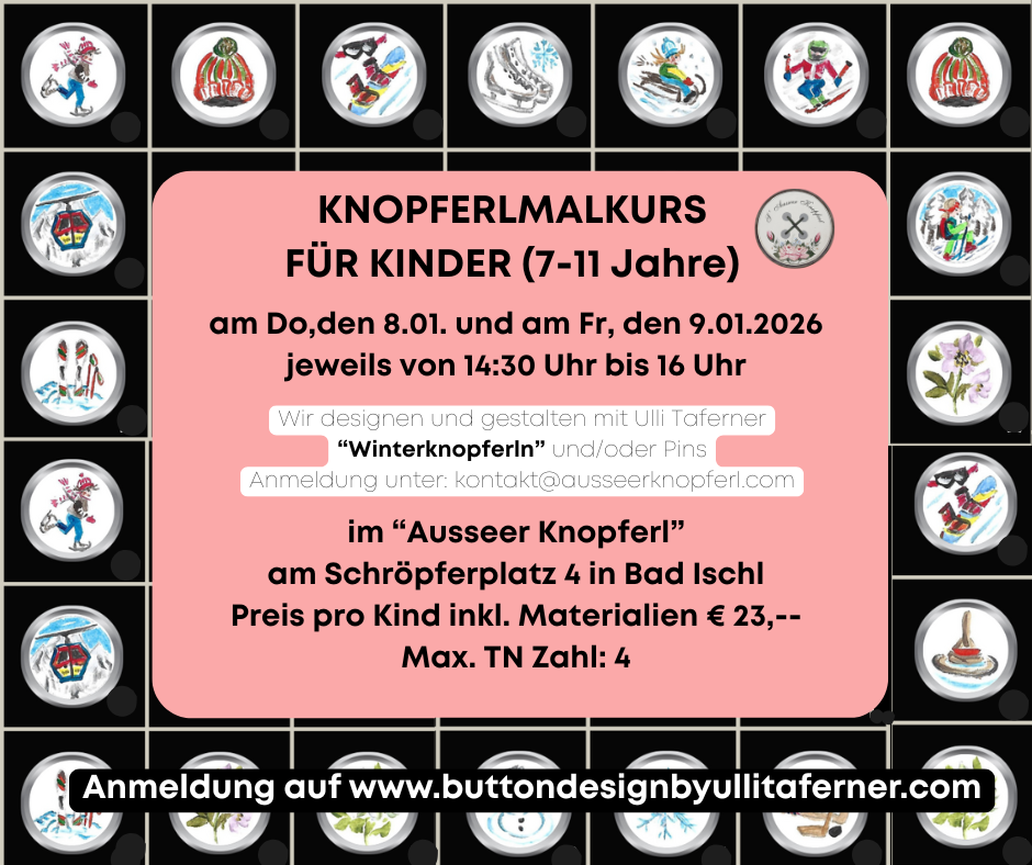 "KI6", 9.1.2026 Knopferlmalkurs für Kinder "Winterzeit"
