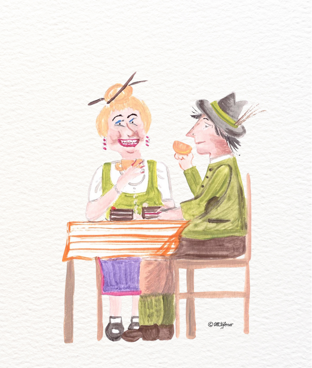 Grußkarten "witzig"