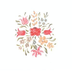 Grußkarten "Floral"