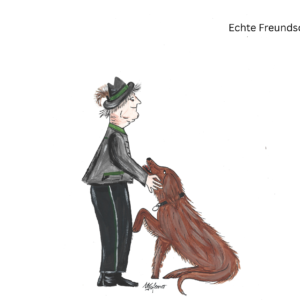 Grußkarten " Hund "